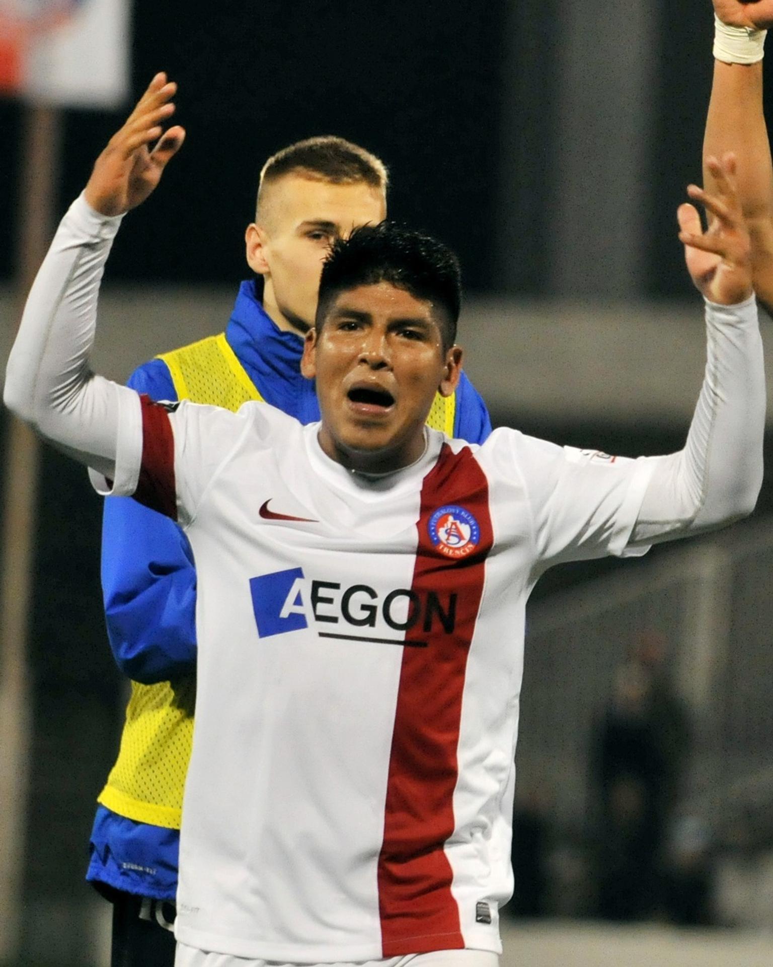 Aldo Baéz v trenčianskom drese.