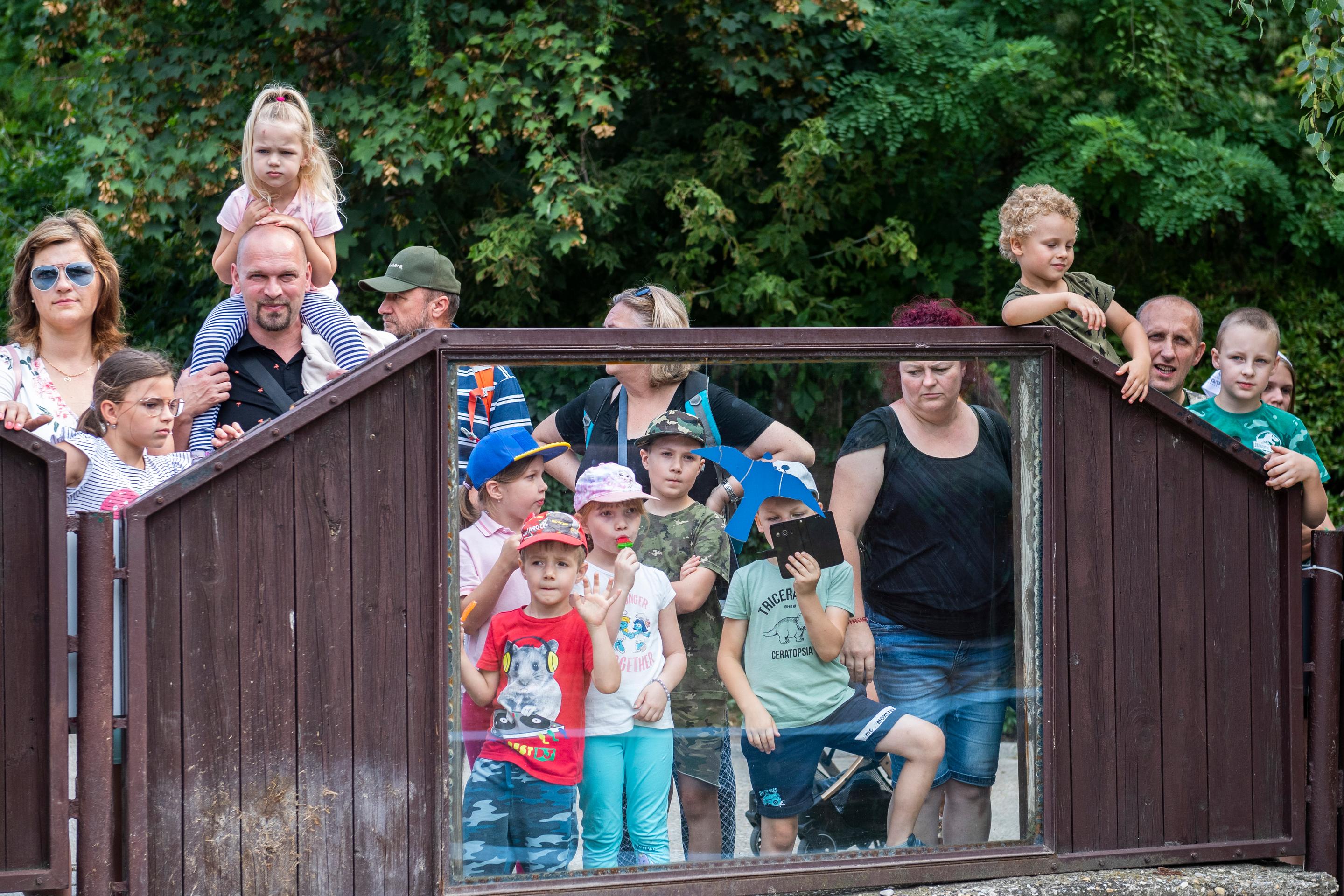 Návštevníci Zoo počas štartu výzvy