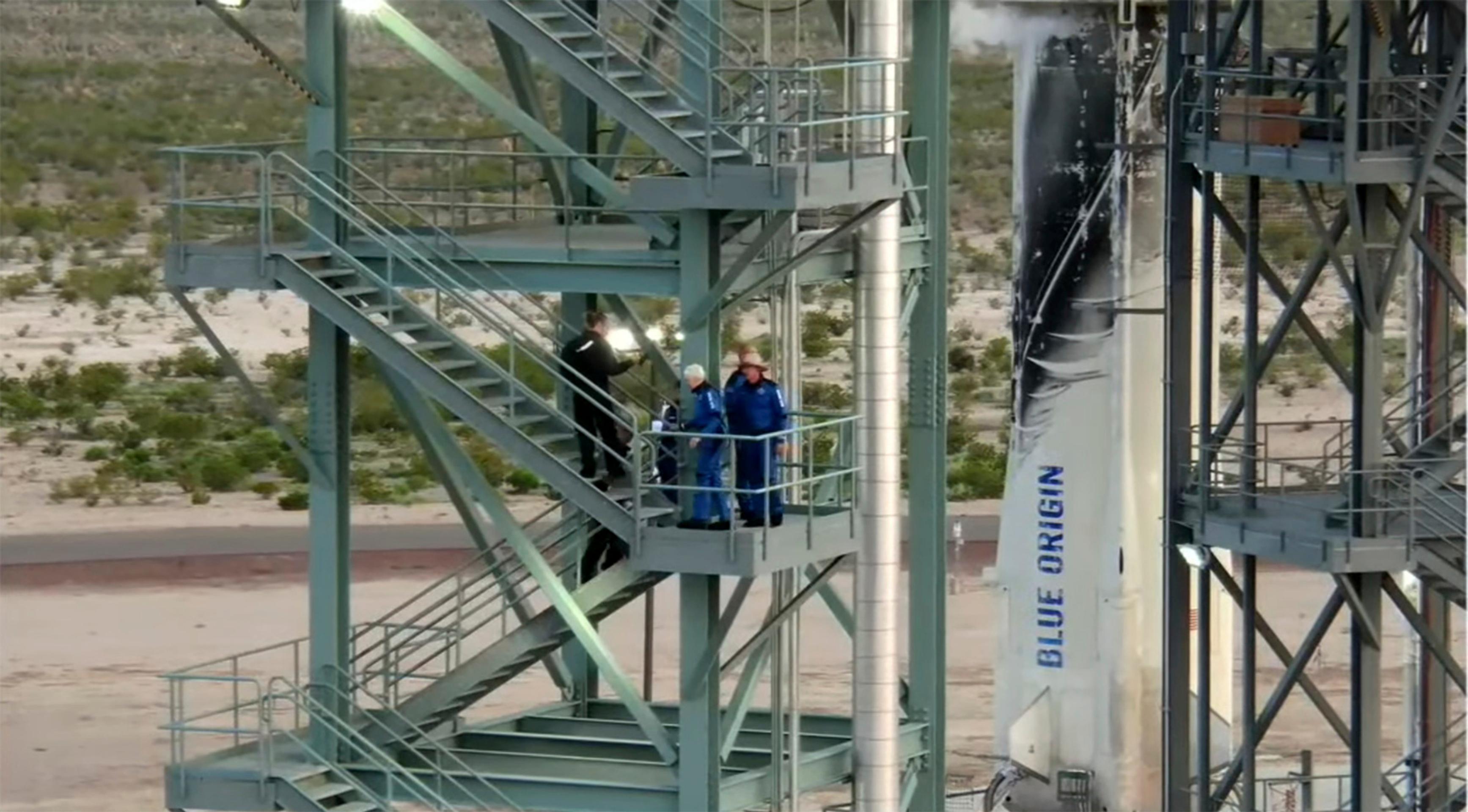 Posádka Blue Origin