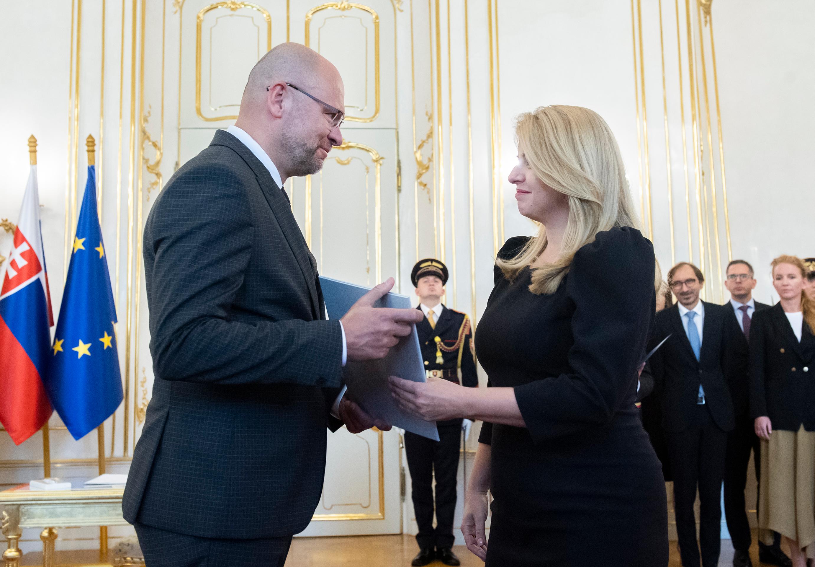 Richard Sulík a Zuzana Čaputová.