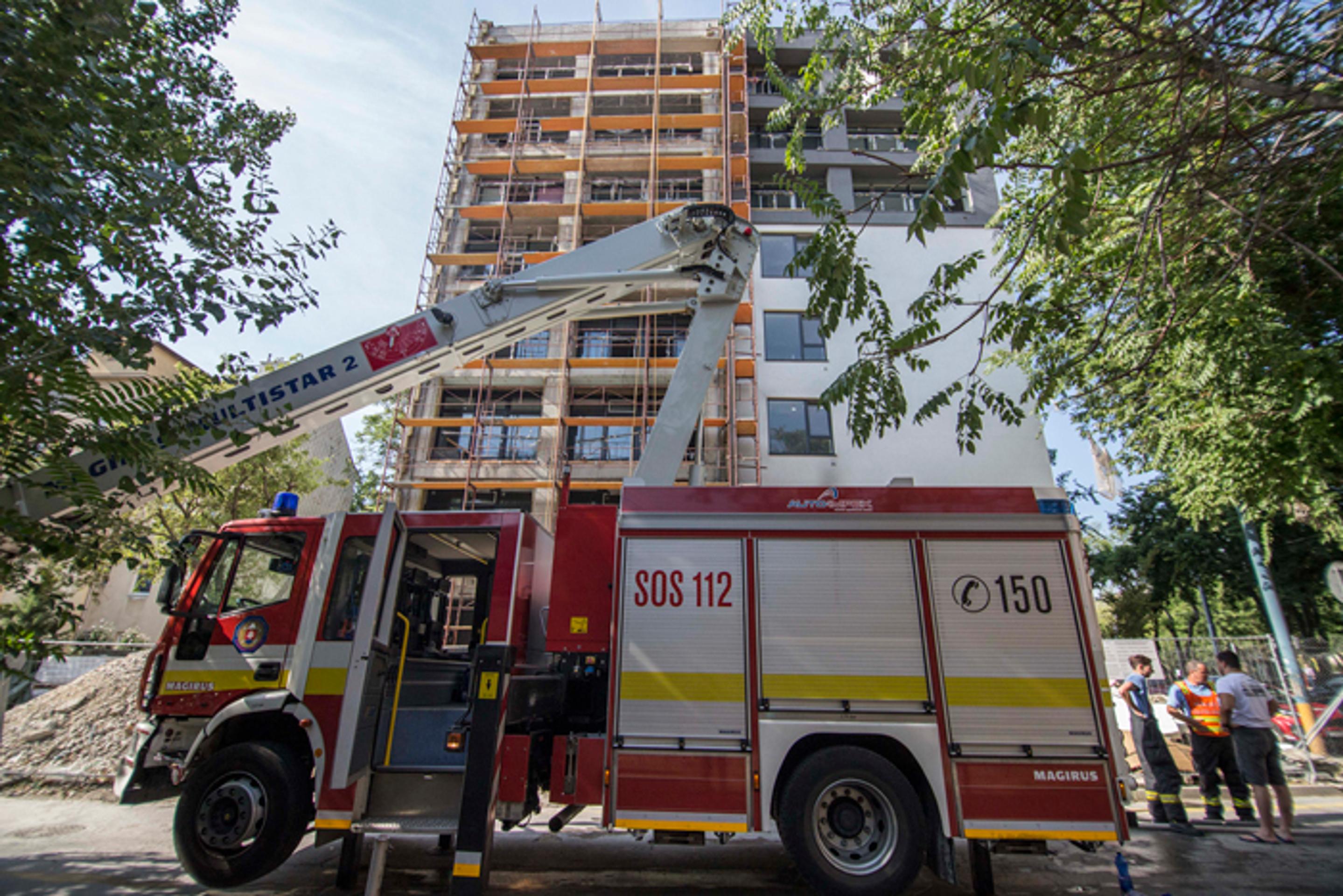 Pohľad na rekonštruovaný bytový dom na Žilinskej ulici, kde horela izolácia