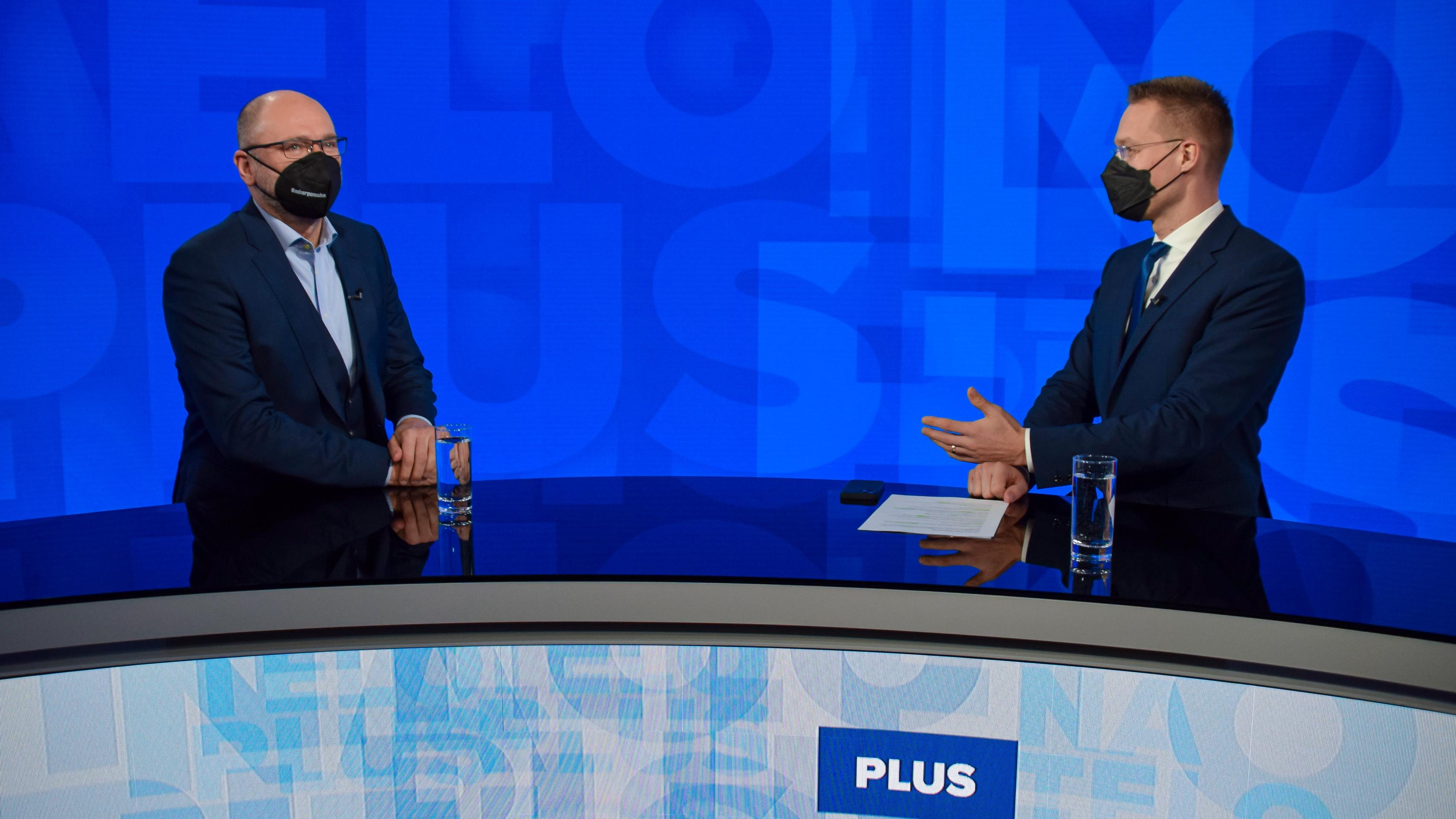 Richard Sulík v Na telo plus.