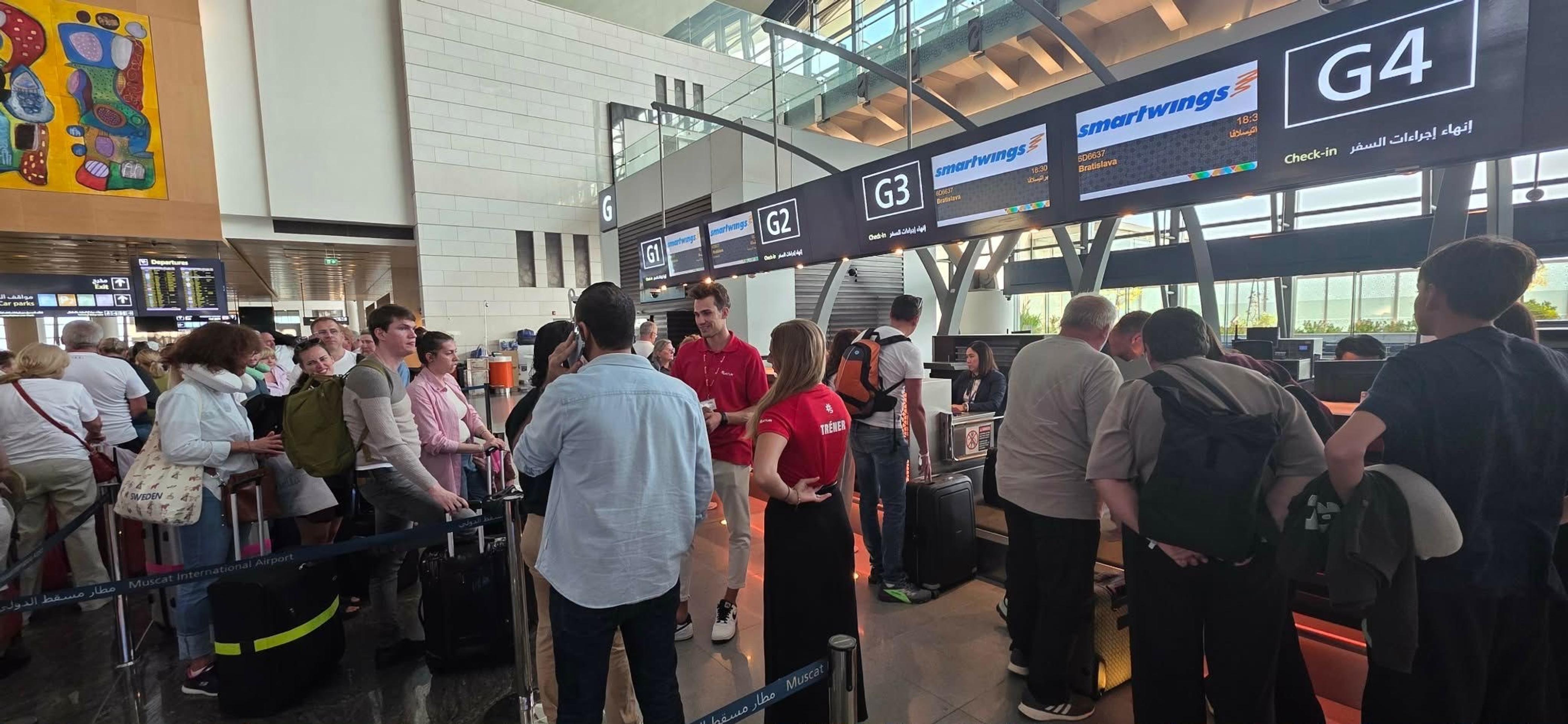 Hudobník uviazol v Ománe.