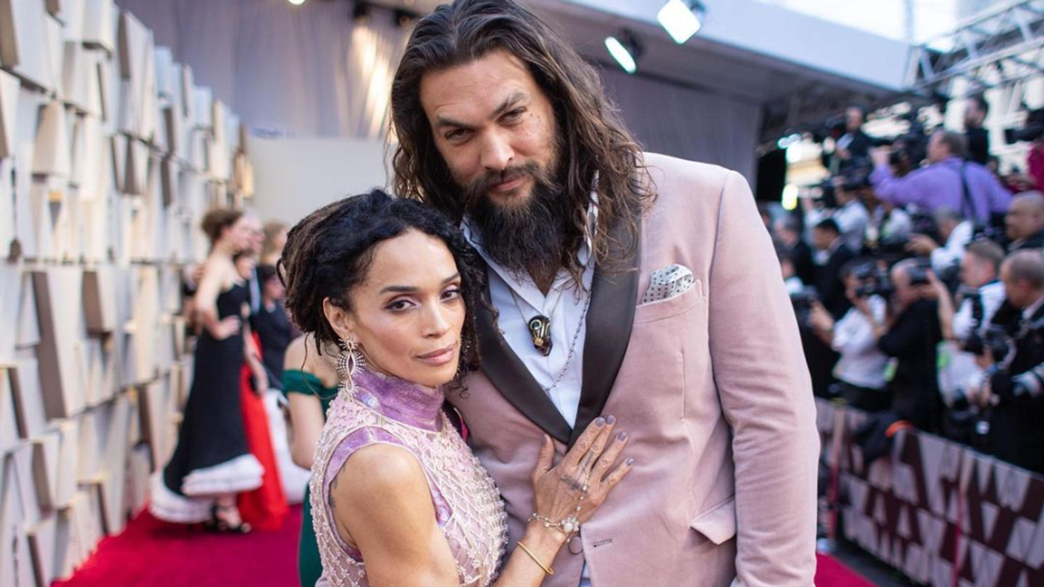 Jason Momoa s manželkou Lisou Bonet 