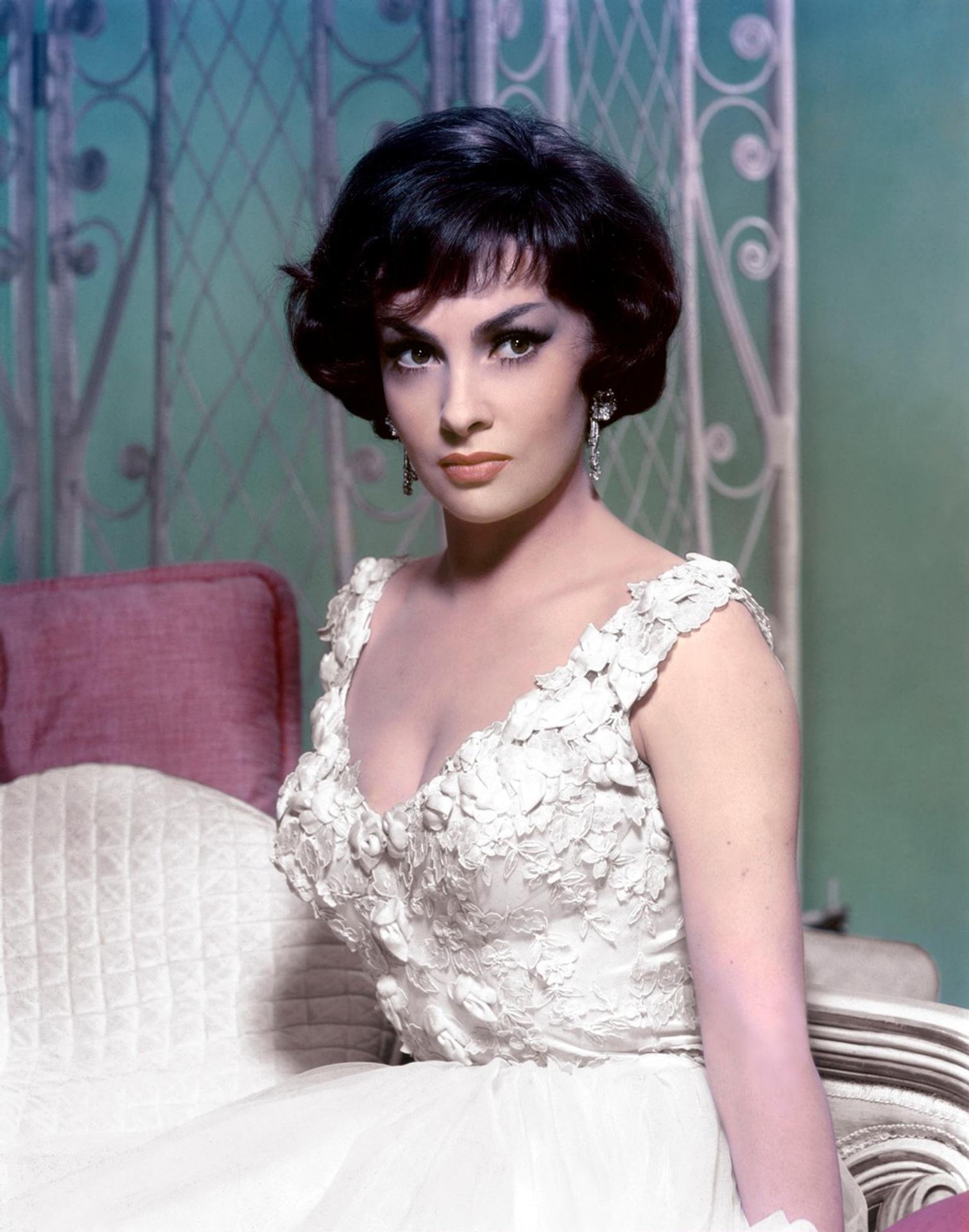 Gina Lollobrigida na archívnej snímke z roku 1960.