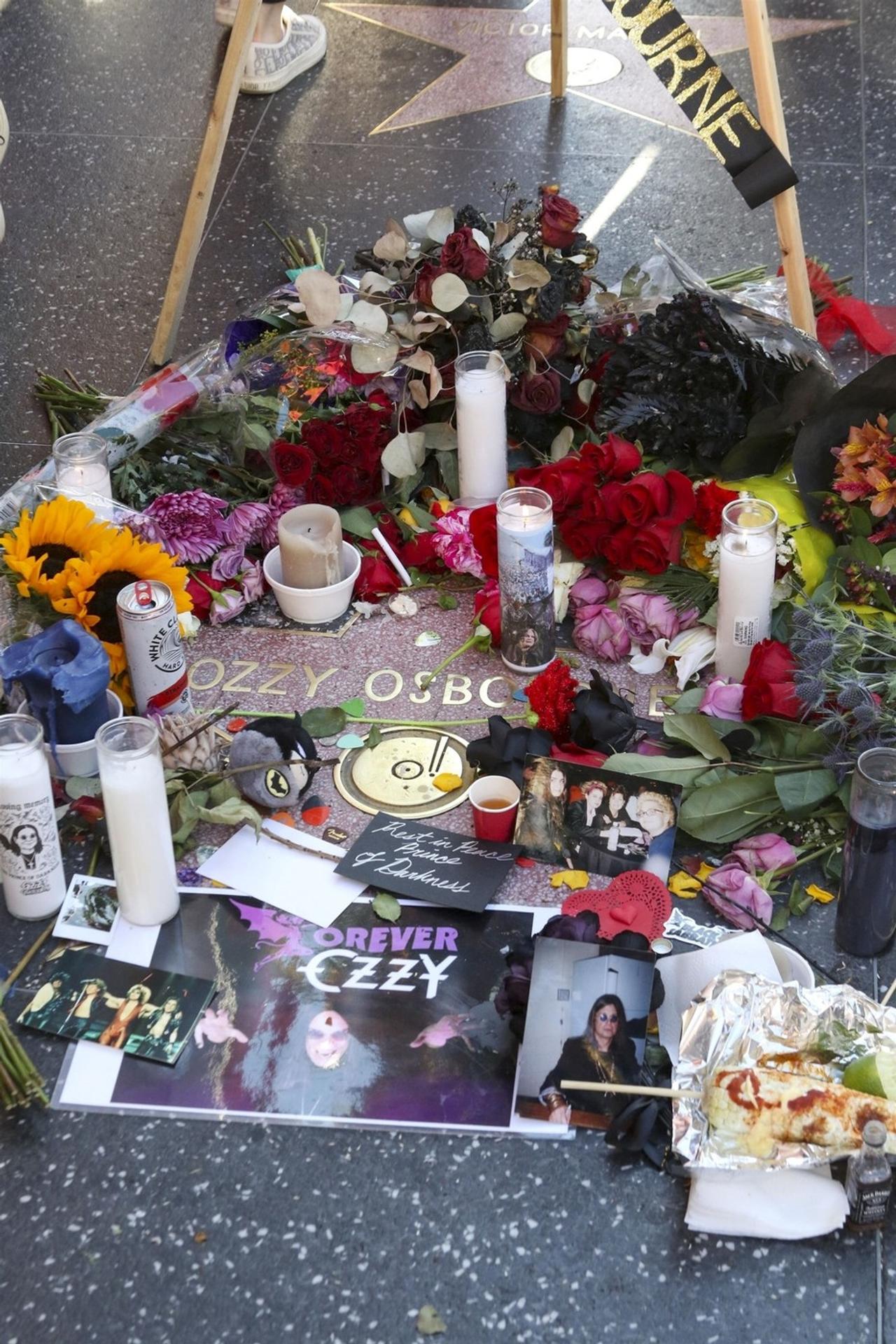 Ozzyho si uctili aj pri jeho hviezde v Hollywoode