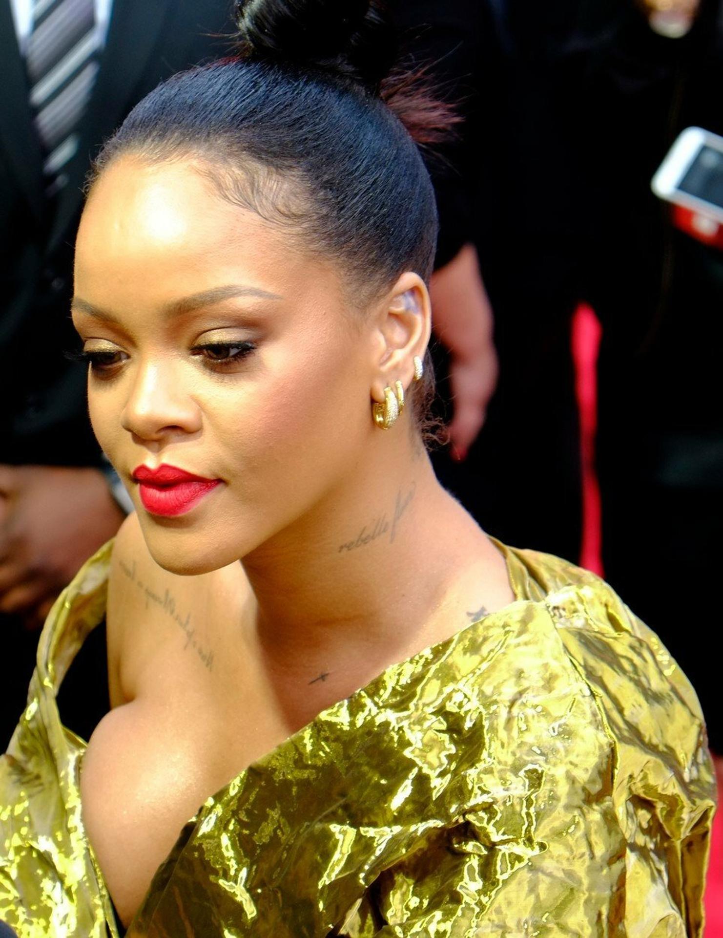Rihanna na londýnskej premiére filmu Ocean´s 8. 