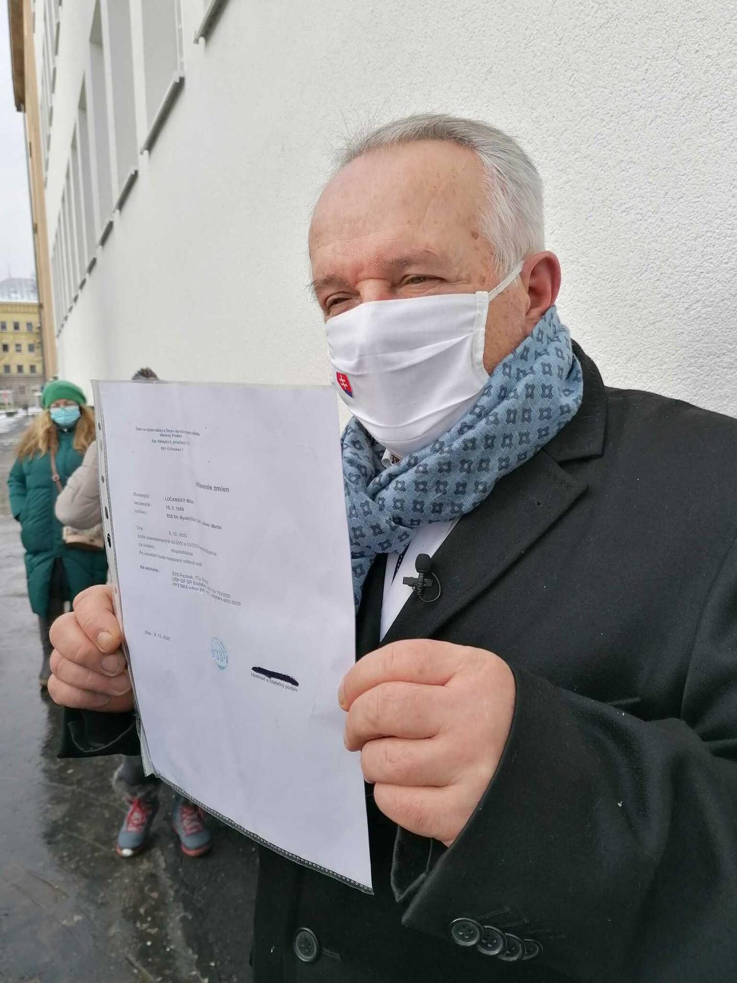 Igor Matovič po mimoriadnom rokovaní vlády