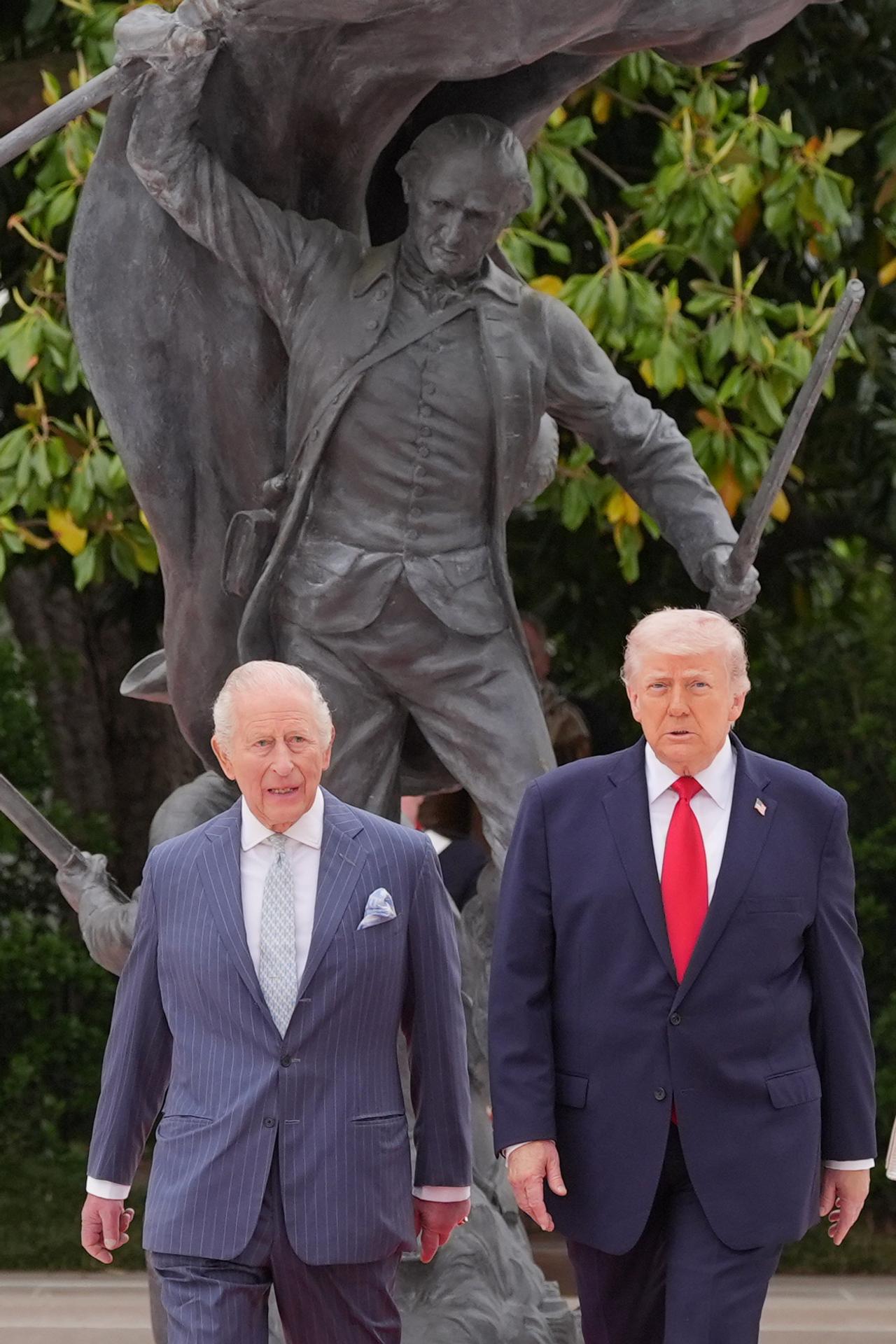 Návšteva kráľa Karola III. v USA.