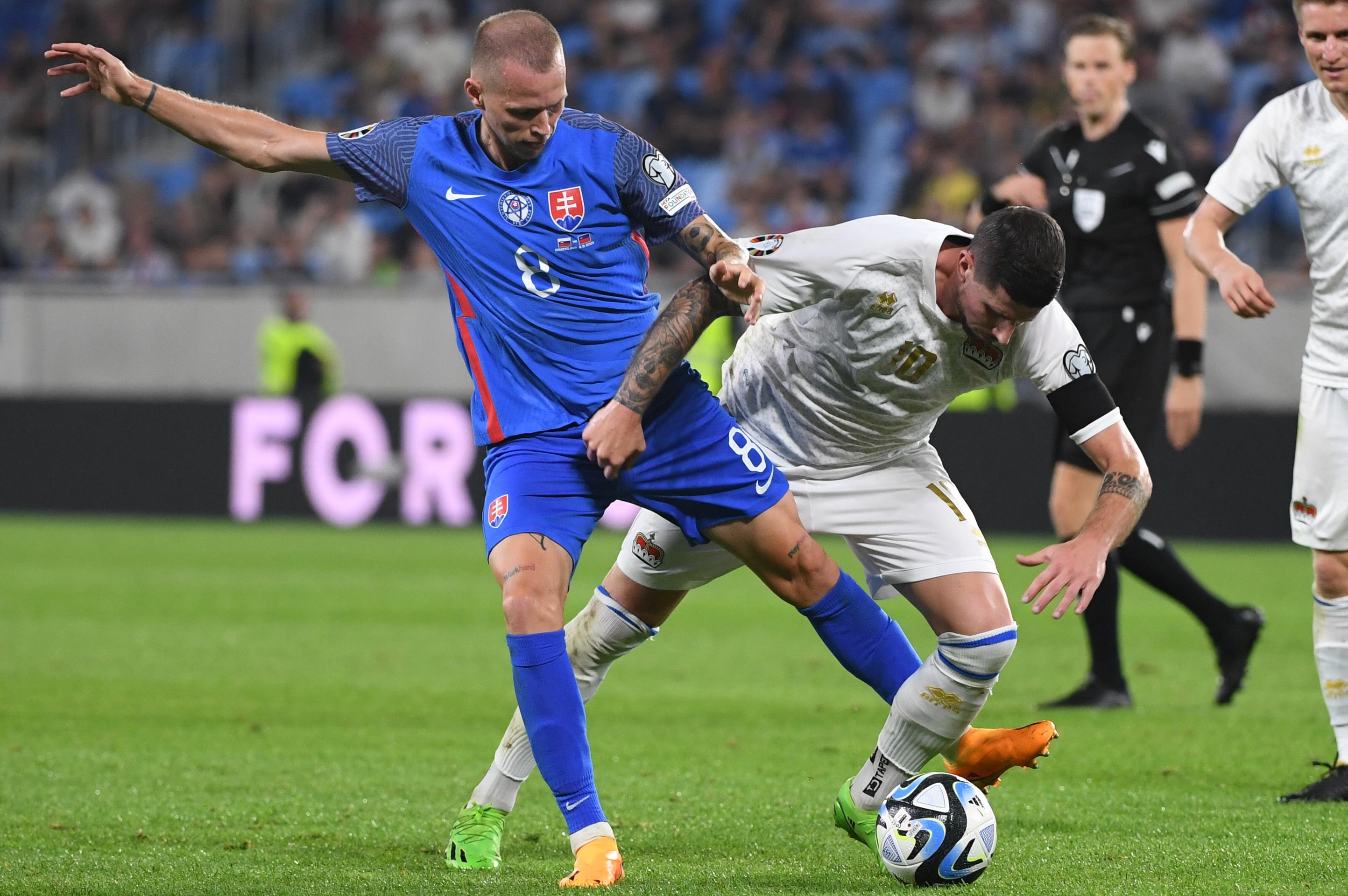 Slovensko - Lichtenštajnsko.