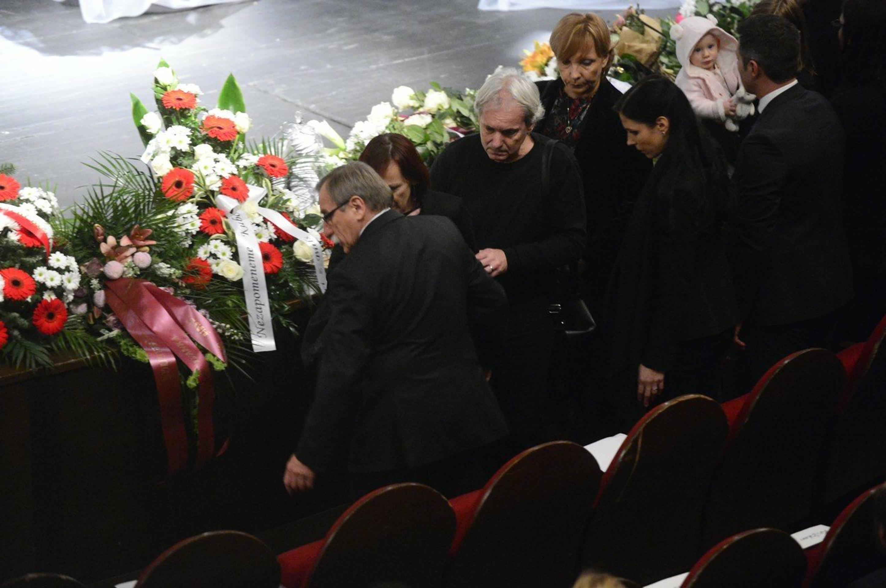 Posledná rozlúčka s hercom Jakubom Zedníčkom (†27)