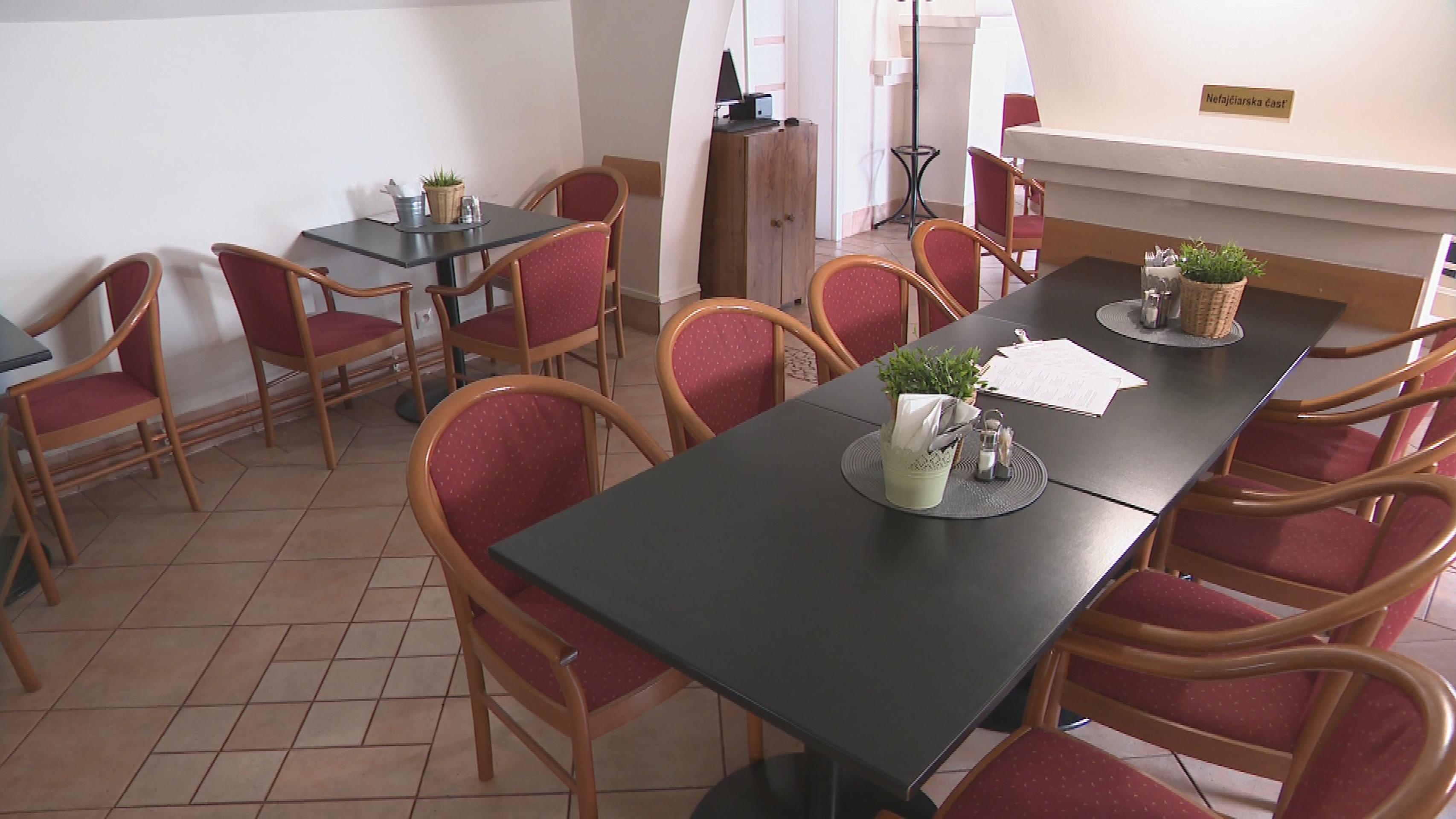 Horné poschodie baru Fontána, kde sa všetko odohralo.