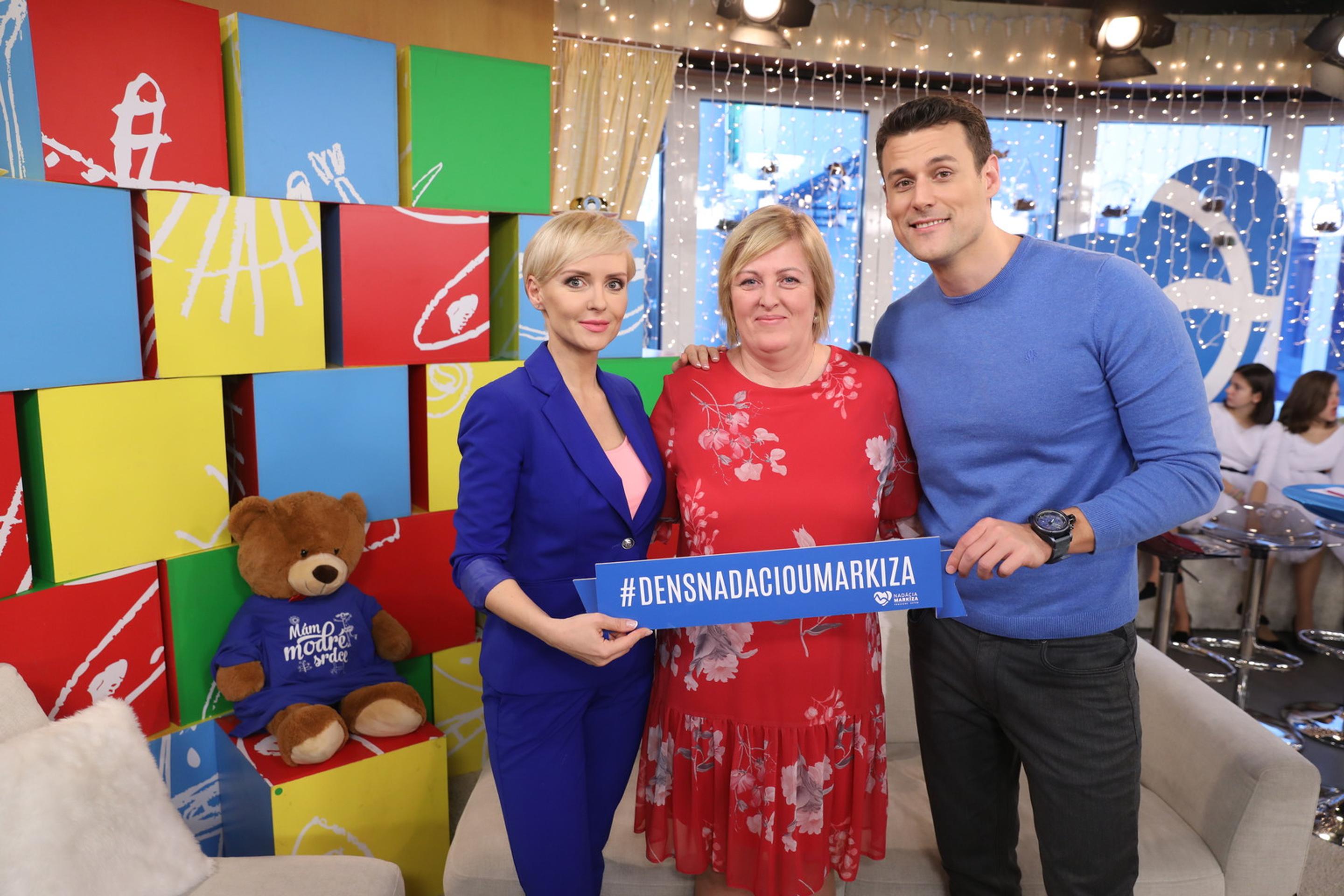 Deň s Nadáciou Markíza podporili aj Kvetka Horváthová a Peťo Varinský.