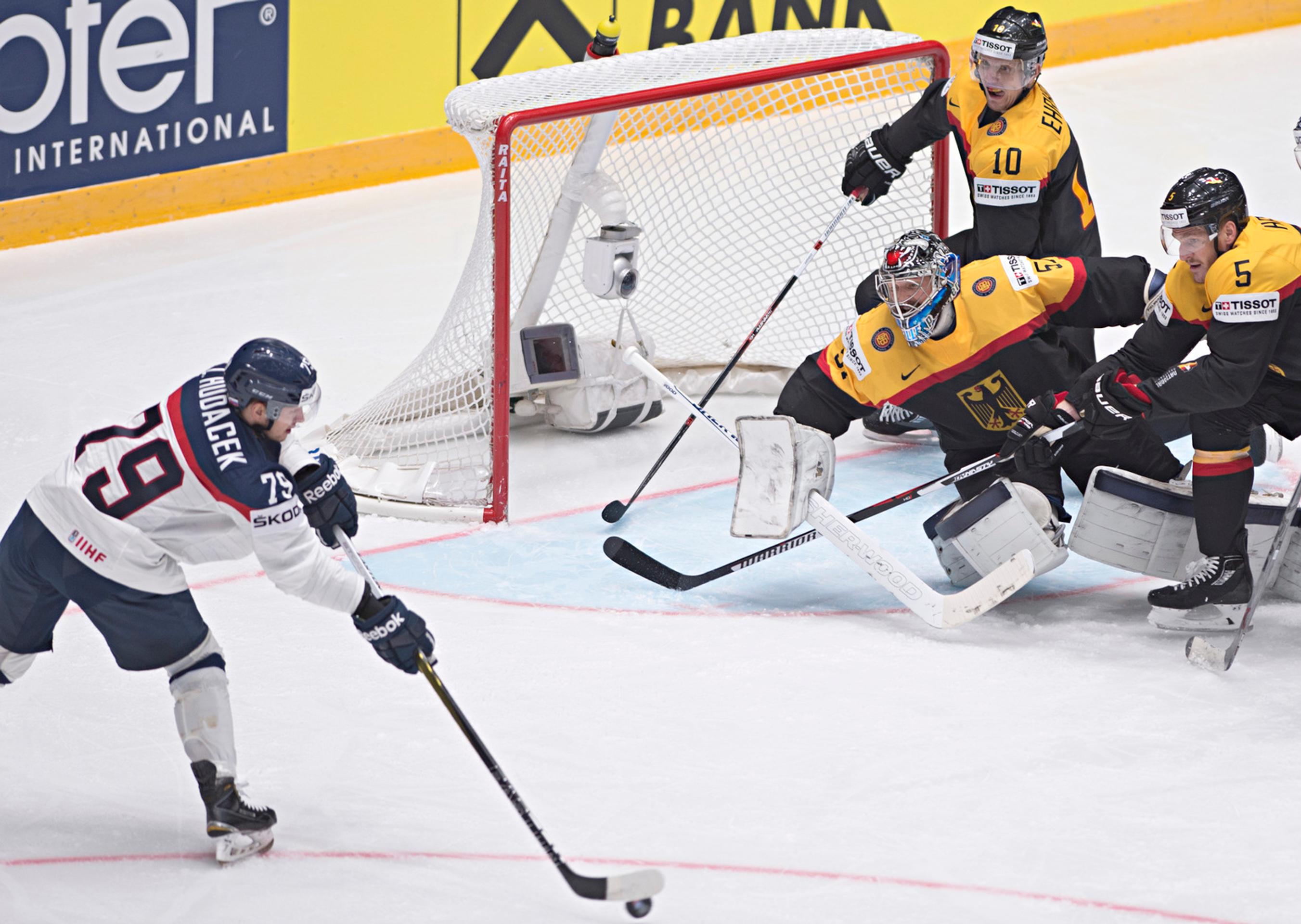 Libor Hudáček v obrovskej šanci proti Nemecku.