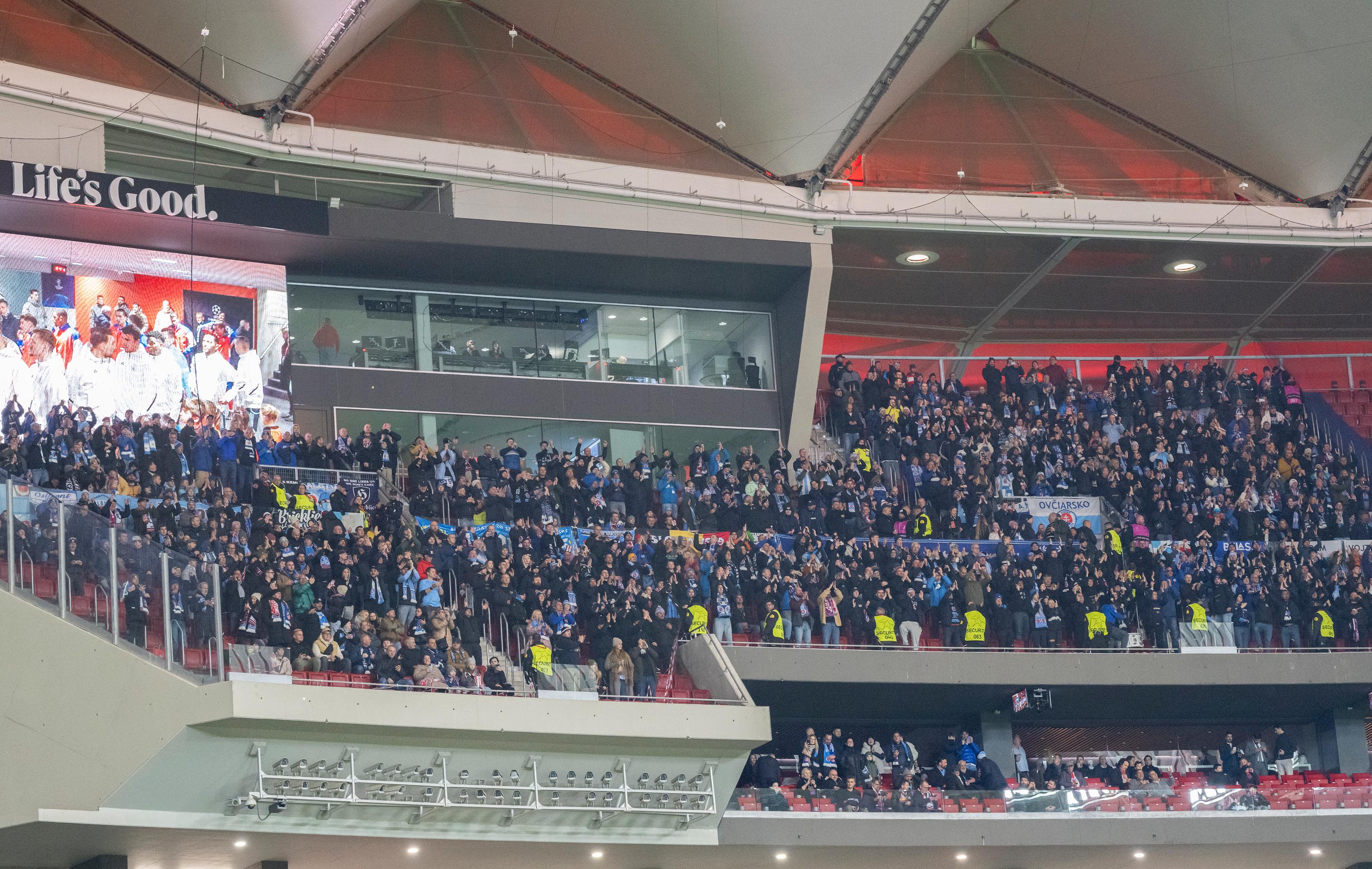Atmosféra na Metropolitano Stadium