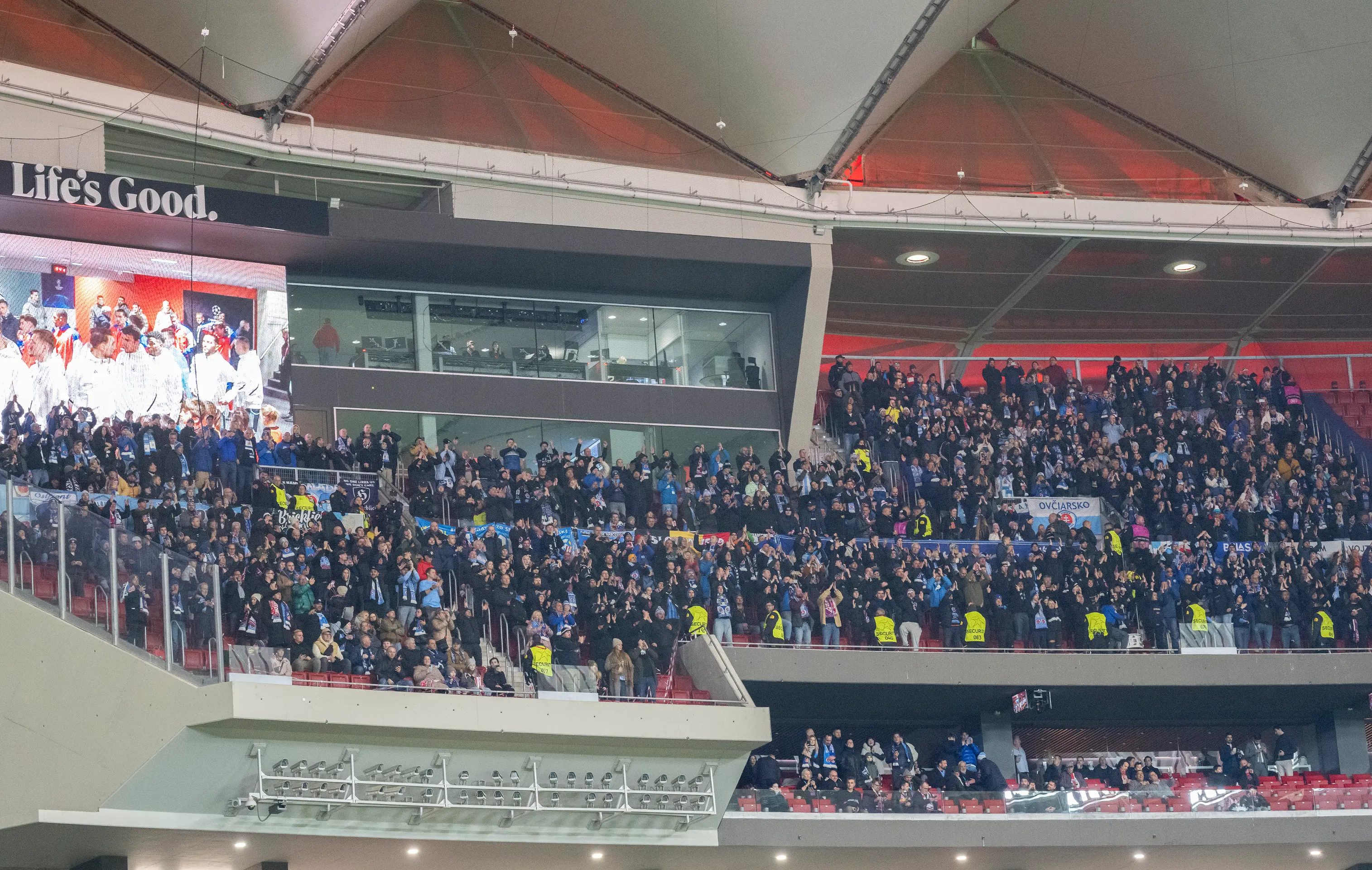 Atmosféra na Metropolitano Stadium