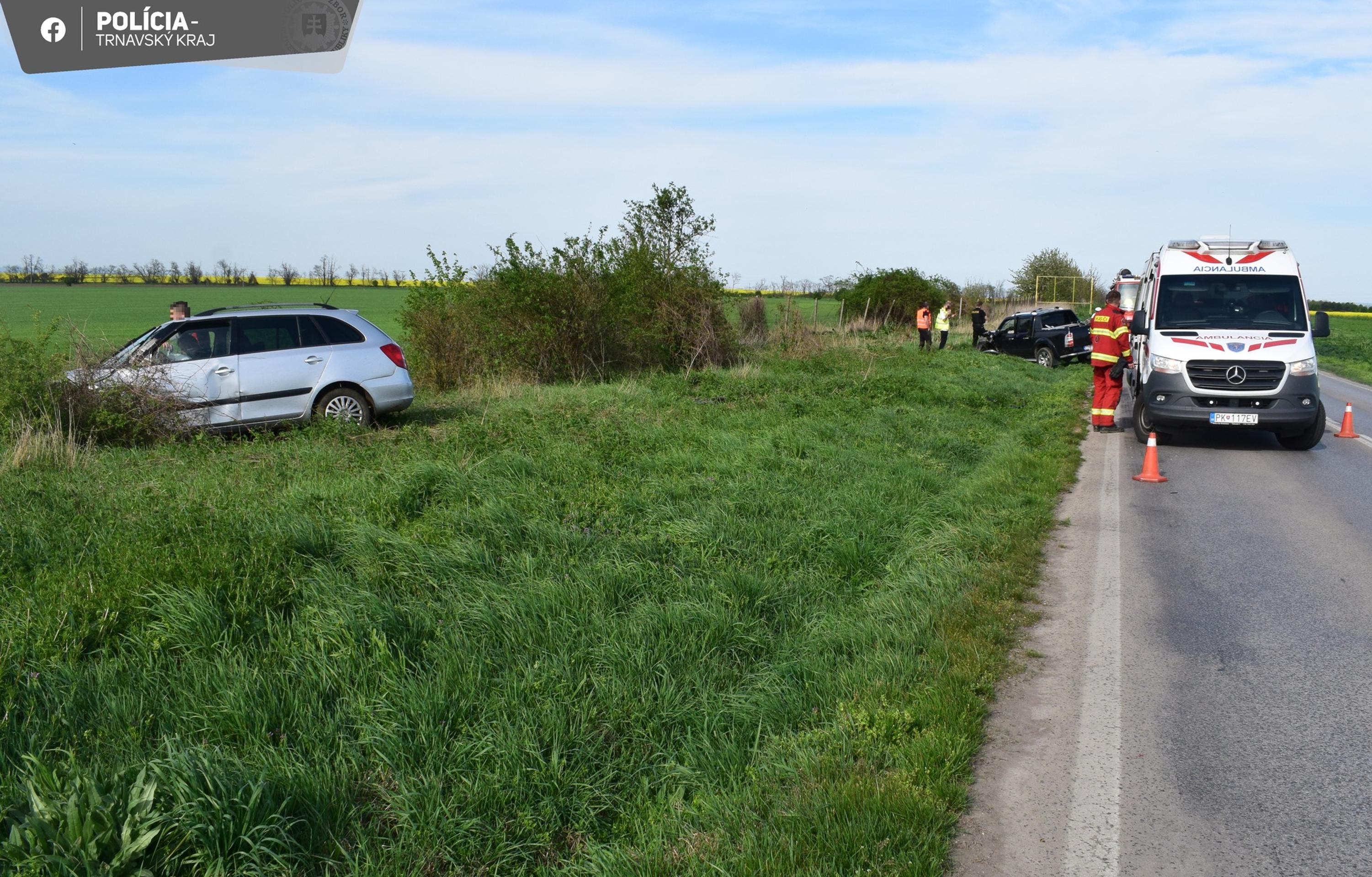 Nehoda pri Trnave.