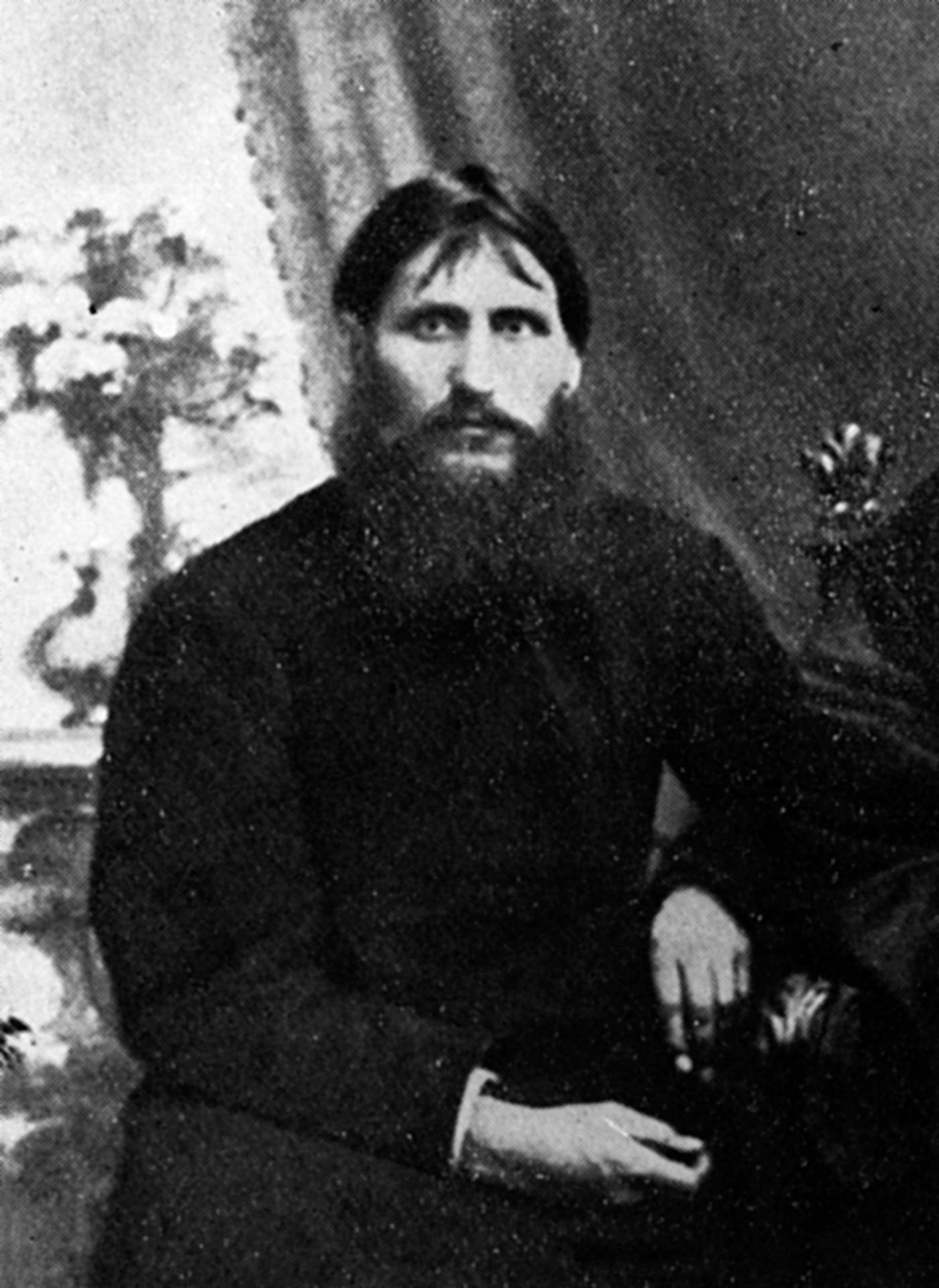 Grigorij Jefimovič Rasputin na dobovej snímke.