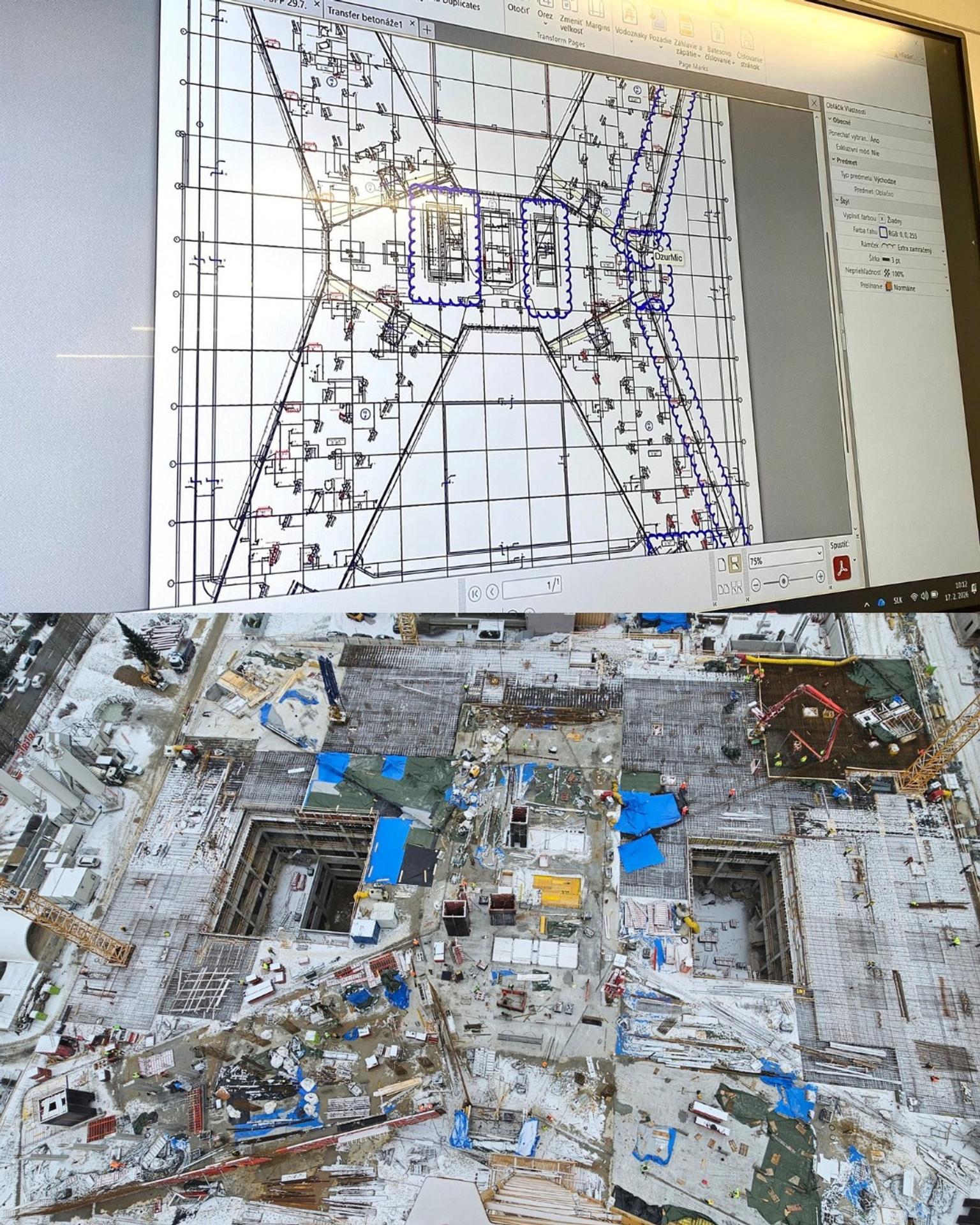 Výstavba novej nemocnice v Banskej Bystrici napreduje.