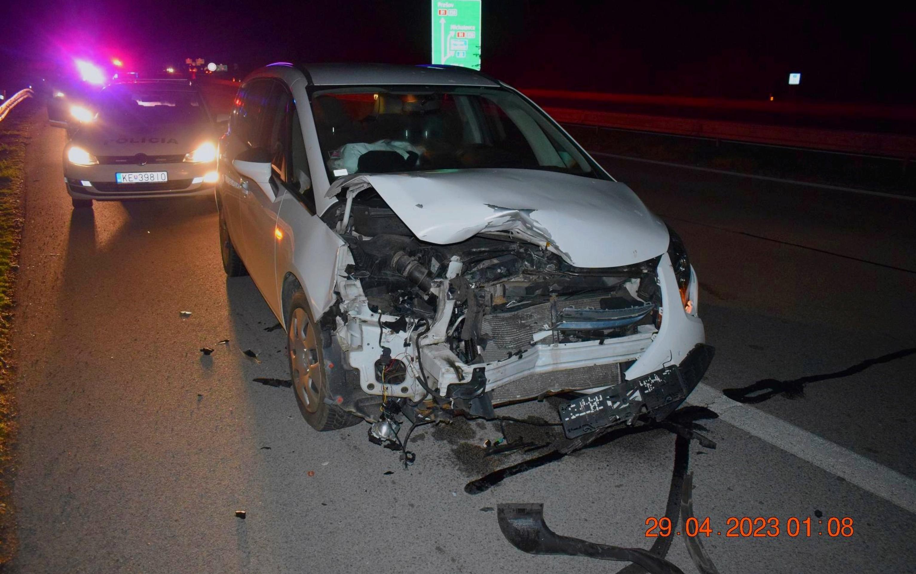 Pri Košiciach zrazilo auto medveďa.