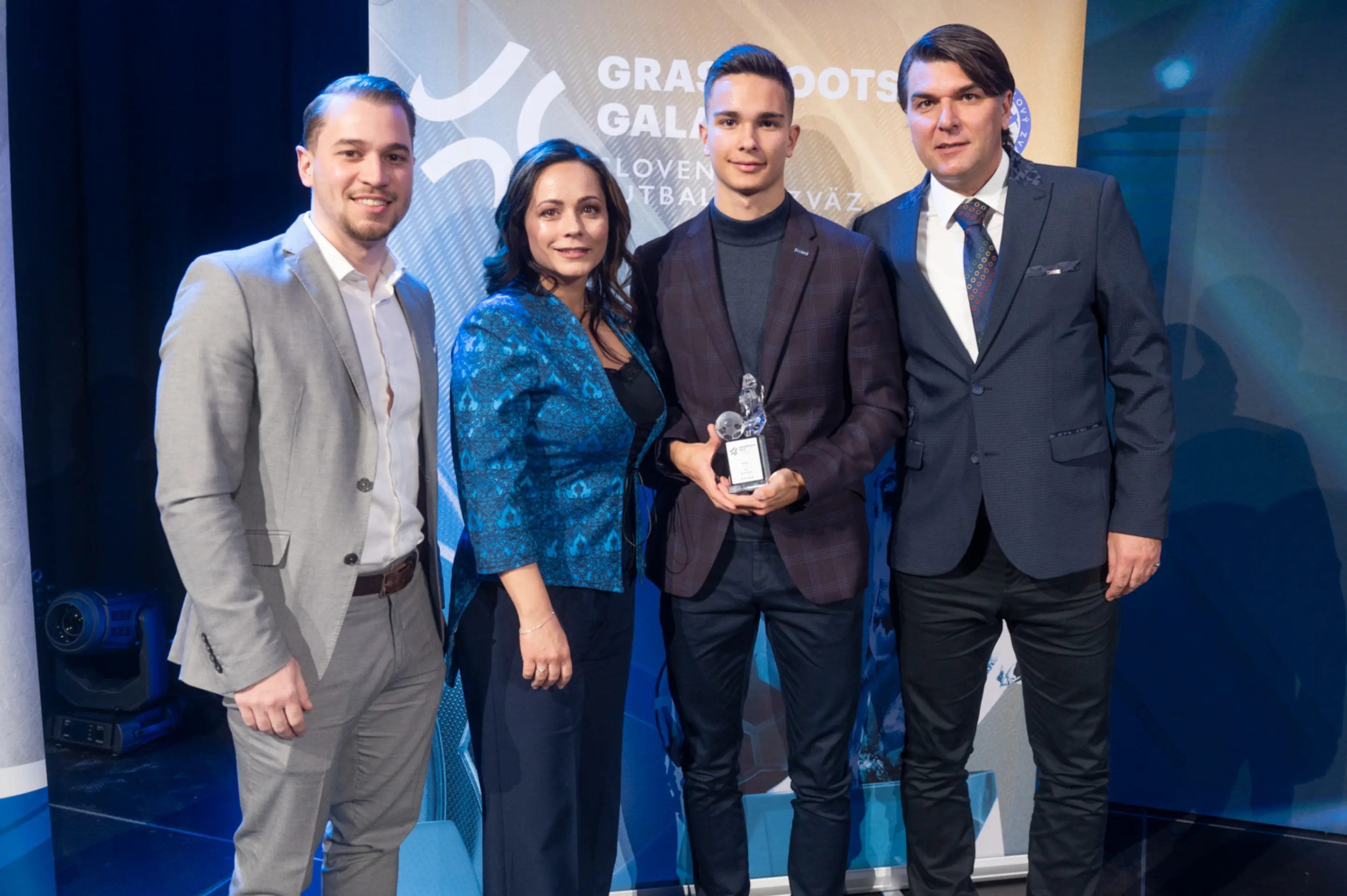 Odovzdávanie cien Grassroots Gala.