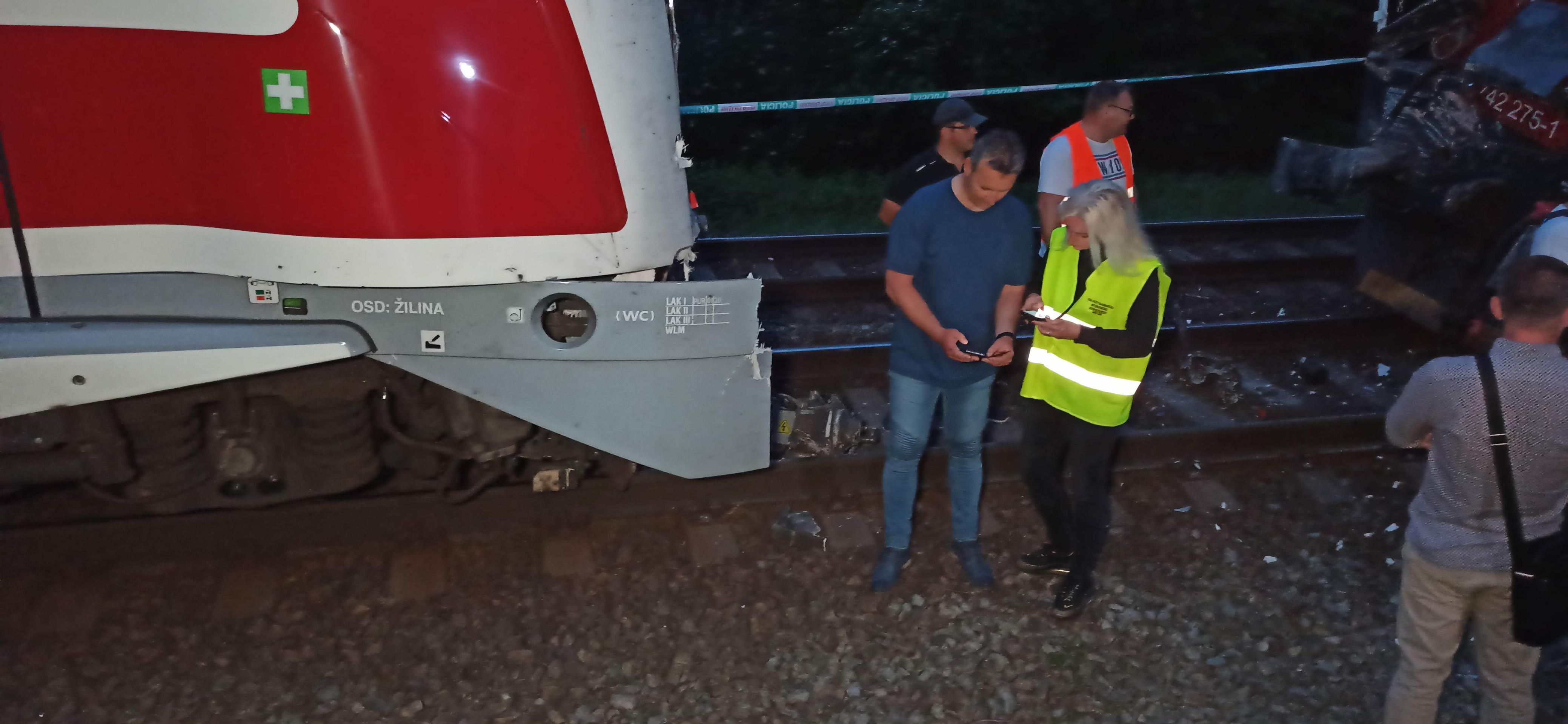 Zrážka vlakov pri Vrútkach.