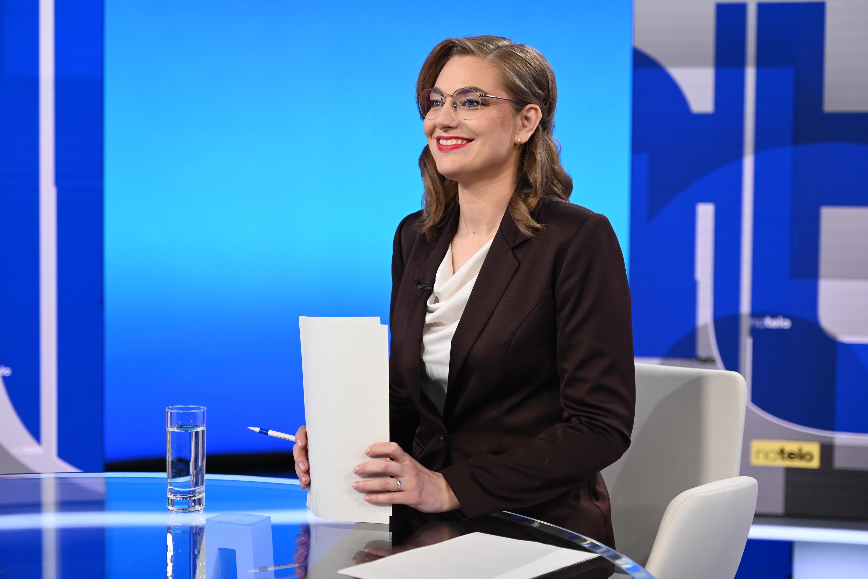 Moderátorka relácie Na telo Karolína Lacová