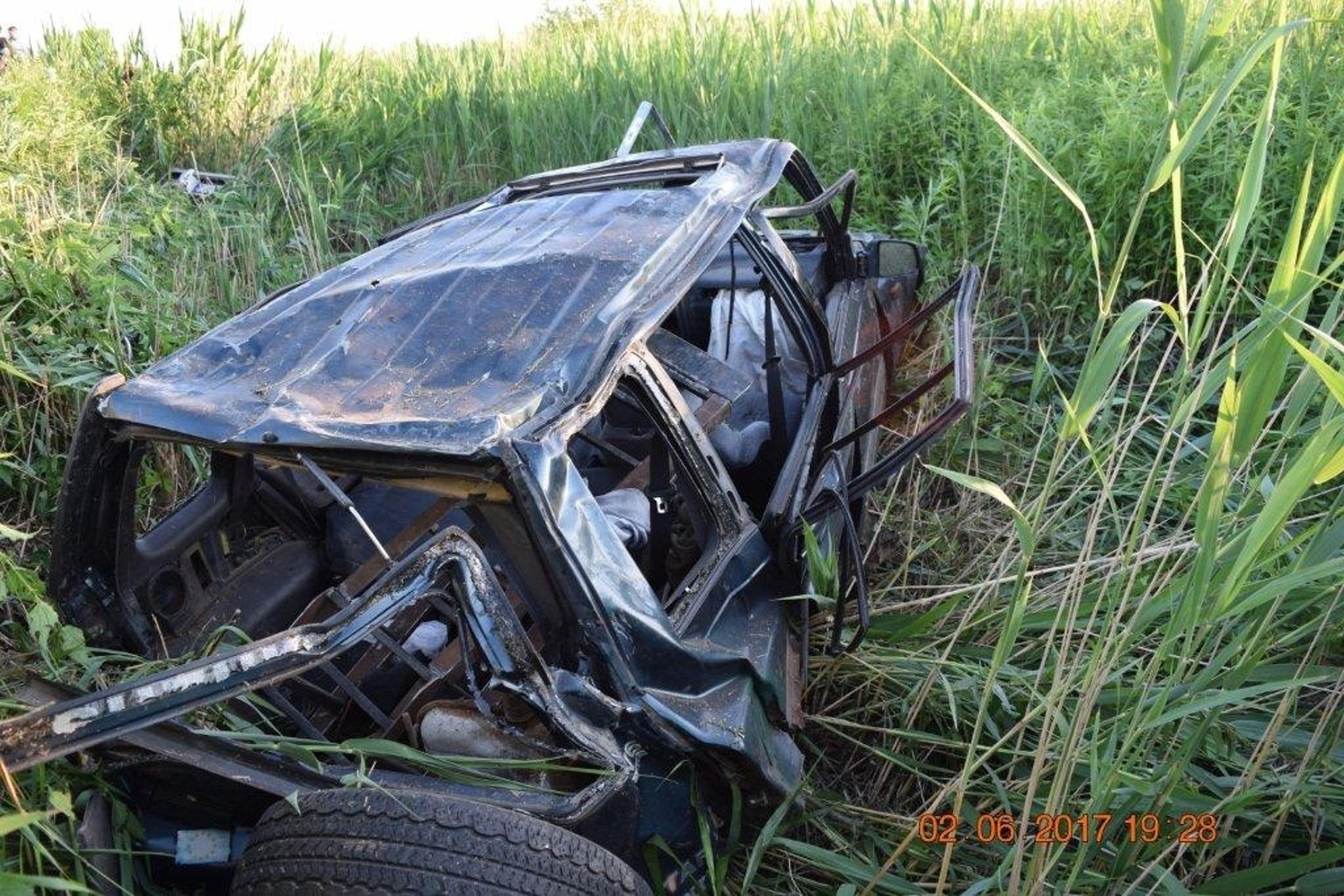 Zdemolovaná Suzuki Vitara.