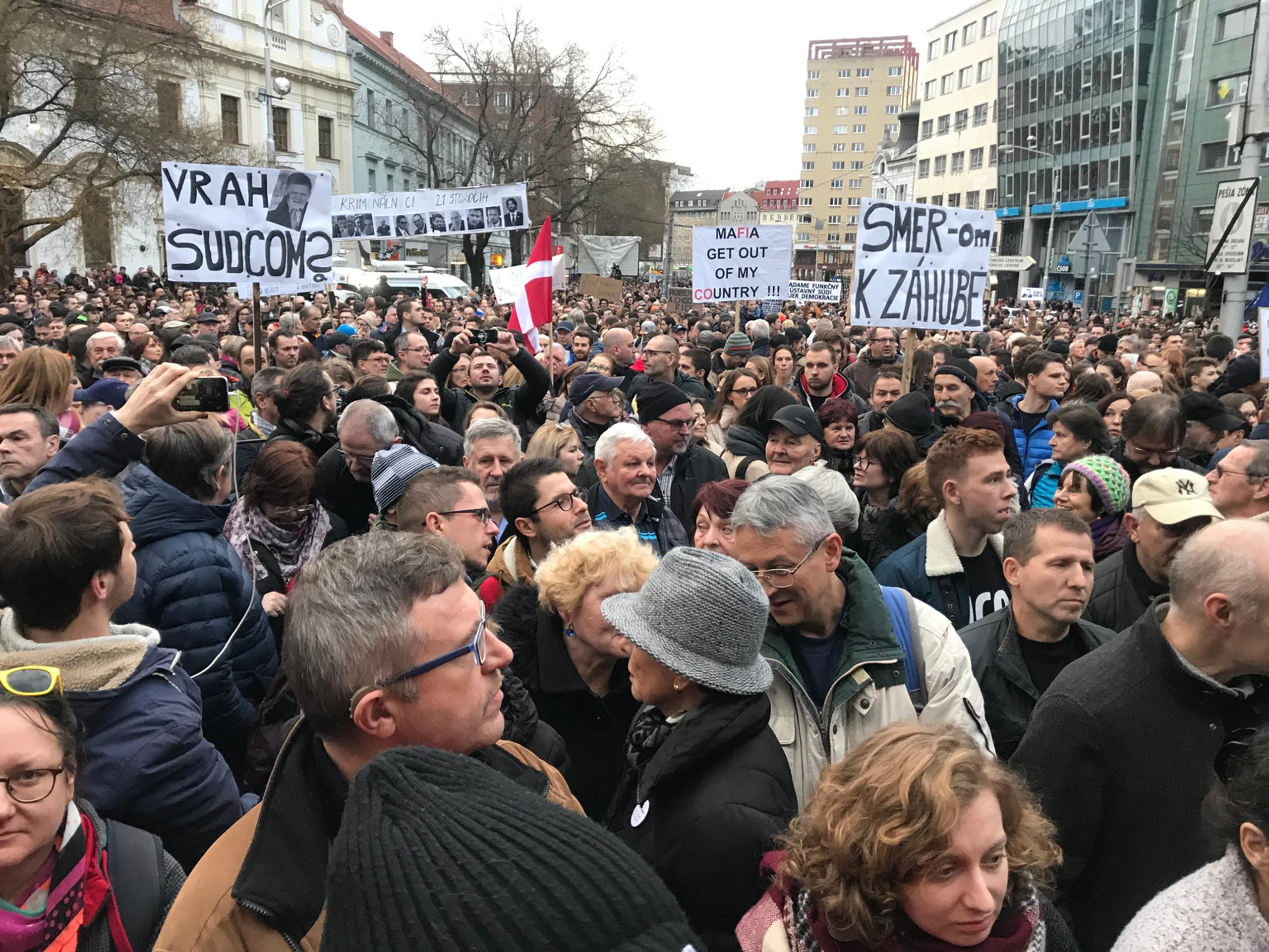 Spomienková akcia v Bratislave.