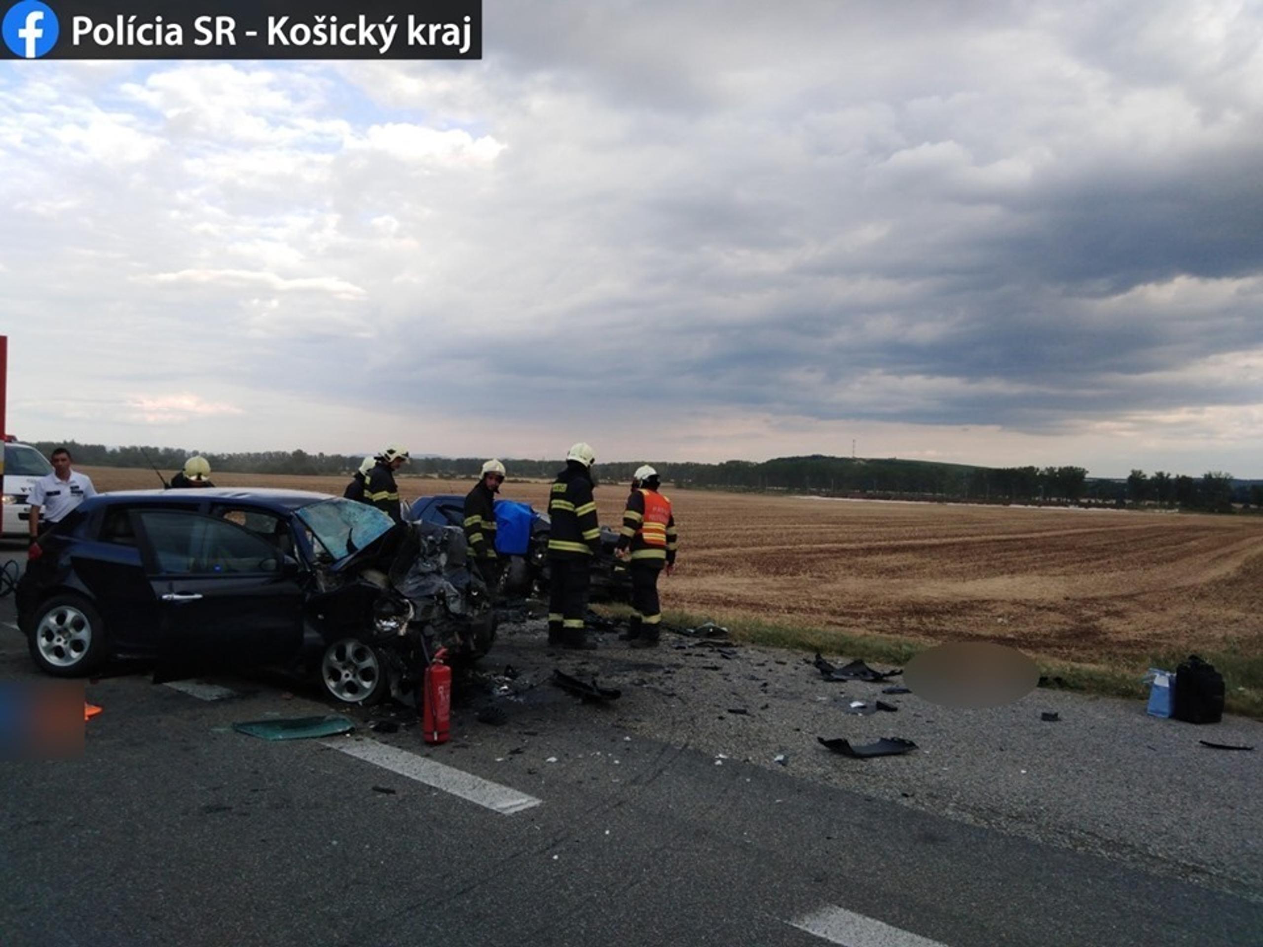 Nehoda v Turni nad Bodvou.